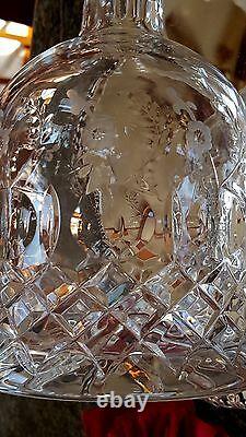 QUALITY Crystal CUT GLASS Decanter & 2 Brandy Glasses GALLIA ROGASKA, YUGOSLAVIA
