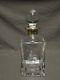 Quality Heavy Glass Spirit Decanter With Sterling Silver Collar Birmingham 200