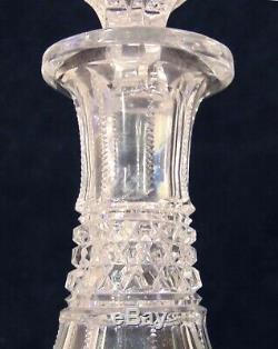 RARE ABP Brilliant Cut Glass GLASS CRYSTAL Wine Decanter Liquor Bottle