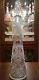 Rare Antique Baccarat Cut Glass Crystal Decanter/ France/ Excelent Condition