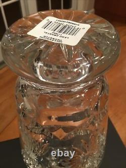 RARE Waterford Millenium LOVE Cut Crystal Whiskey Decanter & Stopper 12.5