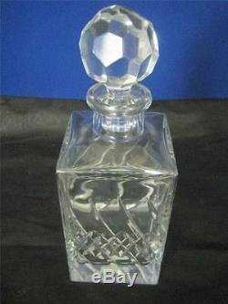ROGASKA STACCATO Clear Cut Crystal 11 Whiskey Decanter