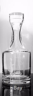 ROSENTHAL DECANTER Featuring Etching by R. Peynet Etched VW Beatle Man and Woman