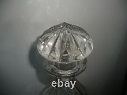 Rare American H. P. Sinclaire & Co. (190428) cut crystal DECANTER & stopper MINT