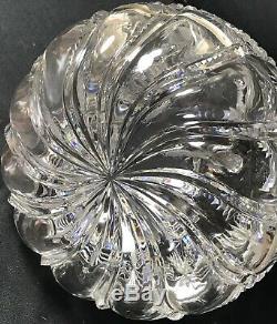 Rare Antique Abp Superior Quality Croesus J. Hoare Cut Glass Decanter Bottle