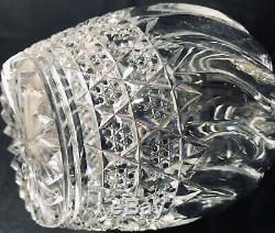 Rare Antique Abp Superior Quality Set 12 Richelieu J. Hoare Cut Glass Decanters