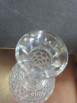 Rare Antique French Baccarat Nimes Crystal Glass Liquor Decanter