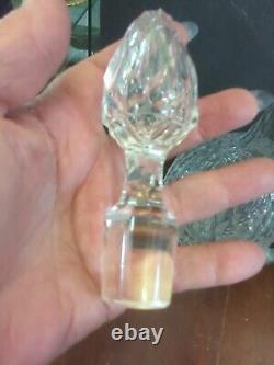 Rare Antique French Baccarat Nimes Crystal Glass Liquor Decanter