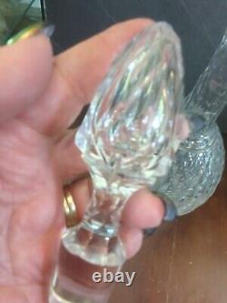 Rare Antique French Baccarat Nimes Crystal Glass Liquor Decanter