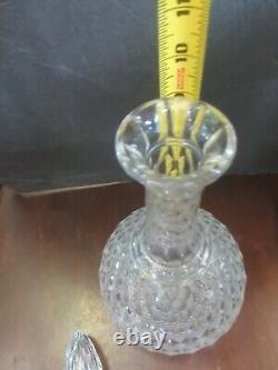 Rare Antique French Baccarat Nimes Crystal Glass Liquor Decanter