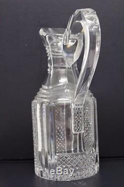 Rare Waterford HIBERNIA Pitcher or Wine Decanter Master Cut with Stopper 12