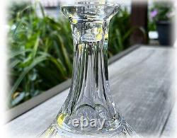 Rexxford Chesterfield Ships Decanter with Stopper Signed Cut Crystal 28 OZ