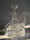 Stunning! Abp Brilliant Period Cut Glass Whiskey/wine Decanter Clark, Signed
