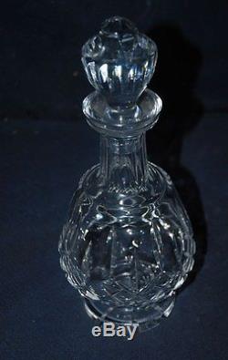 STUNNING LARGE WATERFORD CUT CRYSTAL DECANTER With STOPPER LISMORE PATTERN