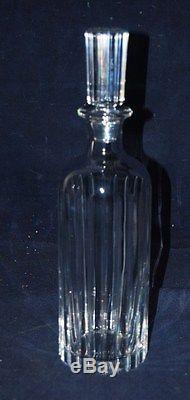 STUNNING TALL BACCARAT CUT CRYSTAL DECANTER WithSTOPPER DESIRABLE PATTERN