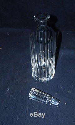 STUNNING TALL BACCARAT CUT CRYSTAL DECANTER WithSTOPPER DESIRABLE PATTERN