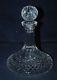 Stunning Waterford Cut Crystal Ship's Decanter Brandy Withstopper Lismore