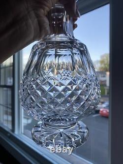 STUNNING WATERFORD IRELAND COLLEEN CUT GLASS FOOTED DECANTER 4 Snifters