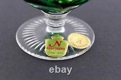 Set Of 4 Nachtmann? Rystal Traube Multicolor Brandy Glasses/snifters #2 Mint