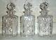 Set Of 3 Perfect & Matching Tantalus Spirit Decanters Lead Crystal Royal Doulton