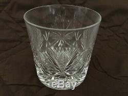 Set of 6 Edinburgh Crystal Star of Edinburgh Whisky Tumblers and Decanter