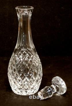 Signed WATERFORD LEAD CRYSTAL Cut-Glass COMERAGH Pattern LIQUOR CORDIAL DECANTER