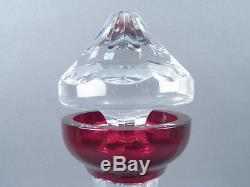Signed Waterford Cut Glass Crystal Decanter Estate Find Excellent Condition