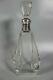 Solid Silver & Glass Art Deco Style Decanter Wine, Spirits, Whisky