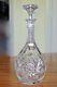 Spirit Or Wine Decanter (abp) American Brilliant Antique Cut Glass