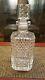Square Decanter With Stopper Liquor Whiskey Cut Crystal Glass Waterford Giftware 1