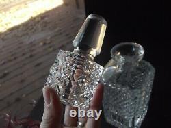 Square Decanter with Stopper Liquor Whiskey CUT crystal glass Waterford Giftware 1