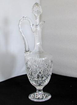 St Louis Crystal Florence Wine Decanter Pineapple Cut