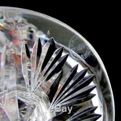 St Louis Crystal Florence Wine Decanter Pineapple Cut 15 1/2