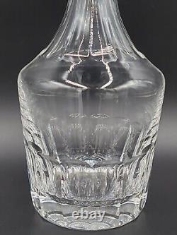 St Louis Crystal France CATON Wine Decanter & Stopper EXCELLENT Panel Cut