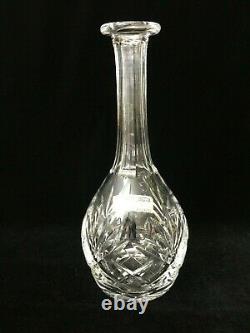 St. Louis France Cut Crystal Chantilly Wine Decanter, Missing Stopper, 10 3/4 T