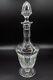 St Saint Louis Crystal Tommy Cordial Decanter And Stopper 9 7/8 H Free Shipping