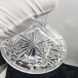 Star of Edinburgh Cut Crystal Ships Decanter 10.5 Tall