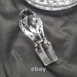 Star of Edinburgh Cut Crystal Ships Decanter 10.5 Tall