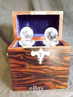 Stunning Tantalus/Decanter Box C1900