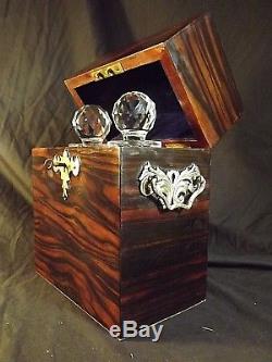 Stunning Tantalus/Decanter Box C1900