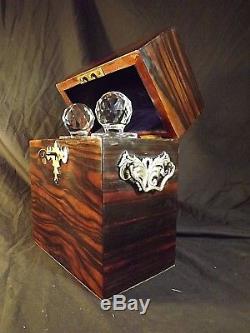 Stunning Tantalus/Decanter Box C1900