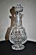 Stunning Waterford Ireland Colleen Cut Glass Footed Brandy Decanter