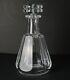 Tallyrand Baccarat Crystal Decanter. Fluted Cuts With Stopper