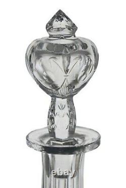 Thomas WEBB Crystal Limited Edition 55/100 Decanter 14 1/4 Silver Jubilee 1977