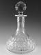 Thomas Webb Crystal Wellington Cut Ships Decanter 10 1/2