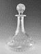 Thomas Webb Crystal Wellington Cut Ships Decanter 10 1/2 (2nd)