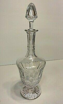 Tommy Pattern St Louis Cut Crystal Decanter