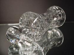 Towle Crystal Clear Decanter withFaceted Cut Eames Style