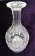 Unbranded American Brilliant Period Clear Cut Glass 9 1/2 Inch Bottle Decanter