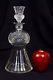 Very Early Edinburgh Crystal Thistle Design Decanter First Quality & Signed